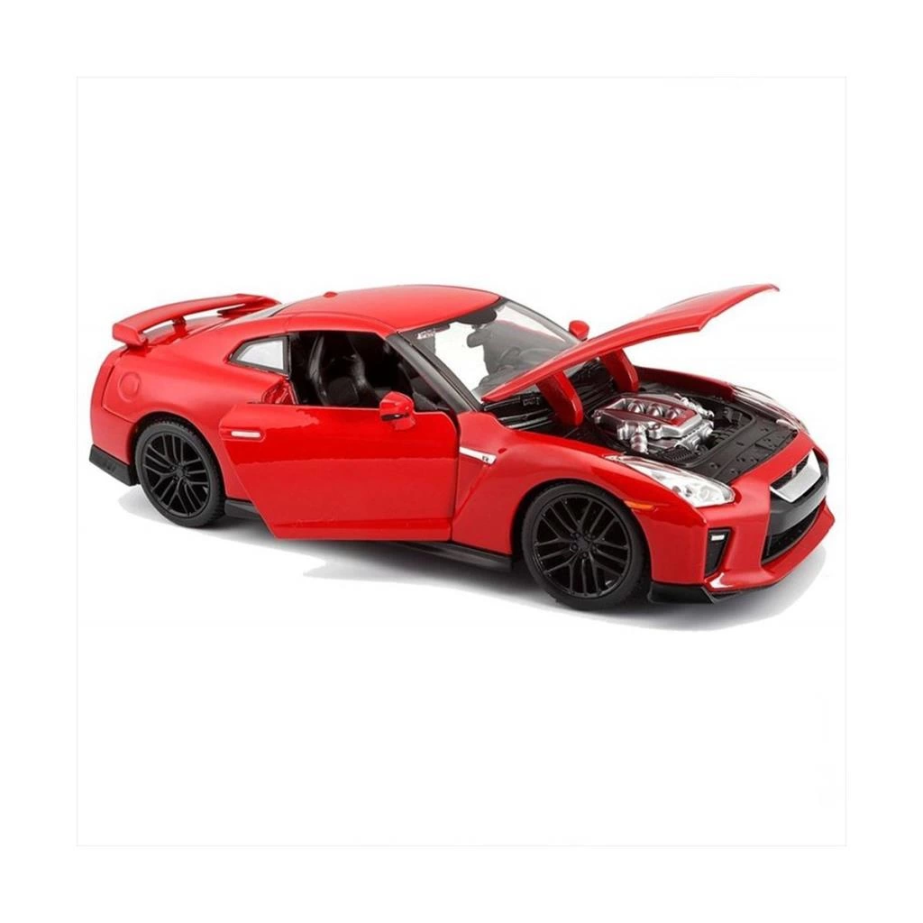 Burago 1:24 Nissan GT-R 2017 Model Gerçekçi Detaylı Oyuncak Araba - Görsel 3