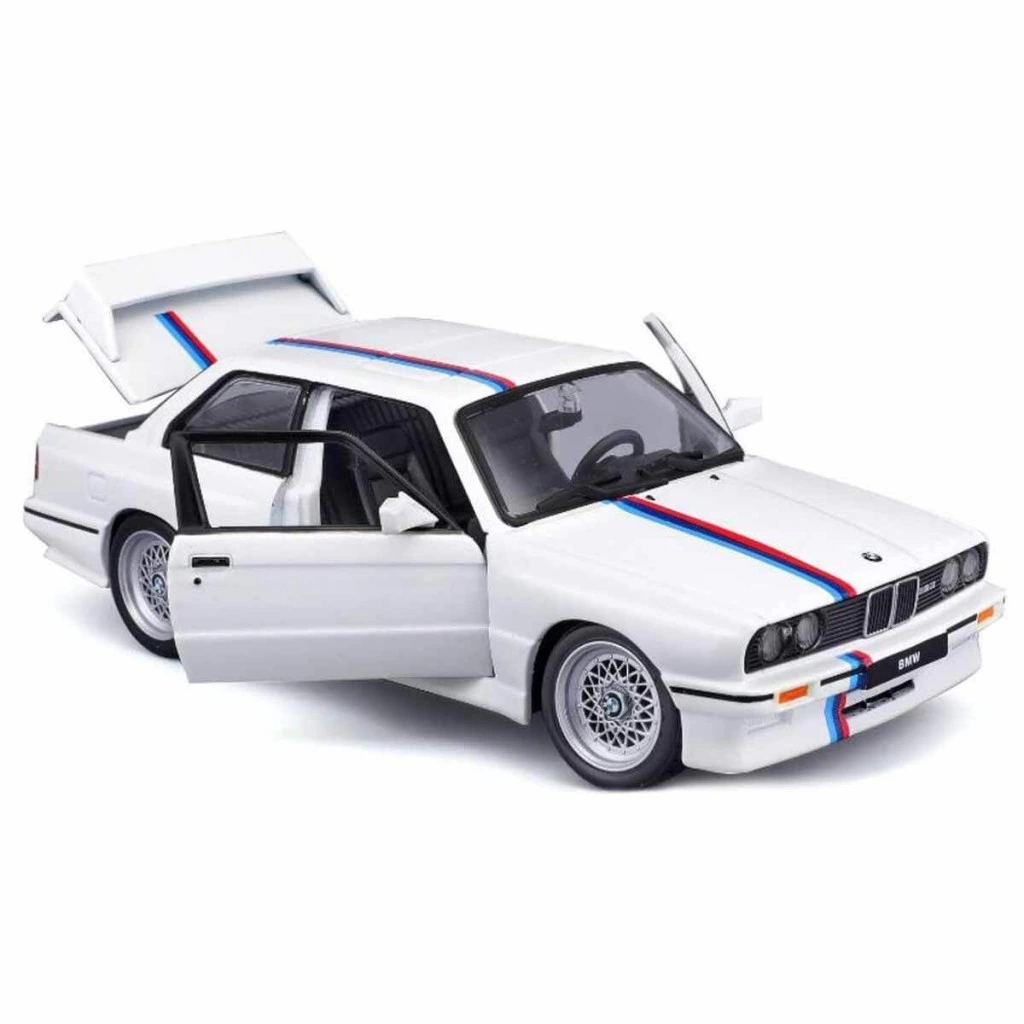 Eğitici Çocuk 21100 Burago 1:24 BMW M3 1988 Model Araba - Görsel 4