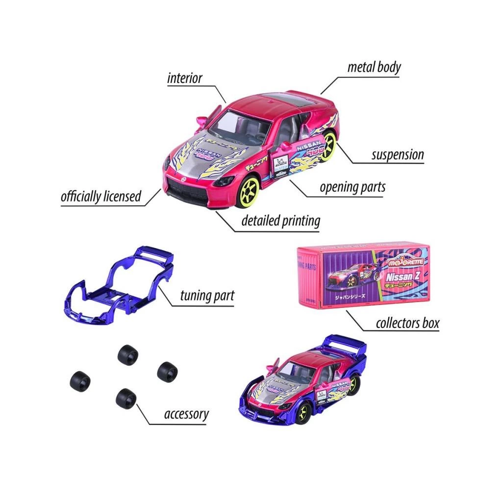 Japonya Serisi Delüks Arabalar – Koleksiyon ve Gelişim Oyuncağı - Görsel 5
