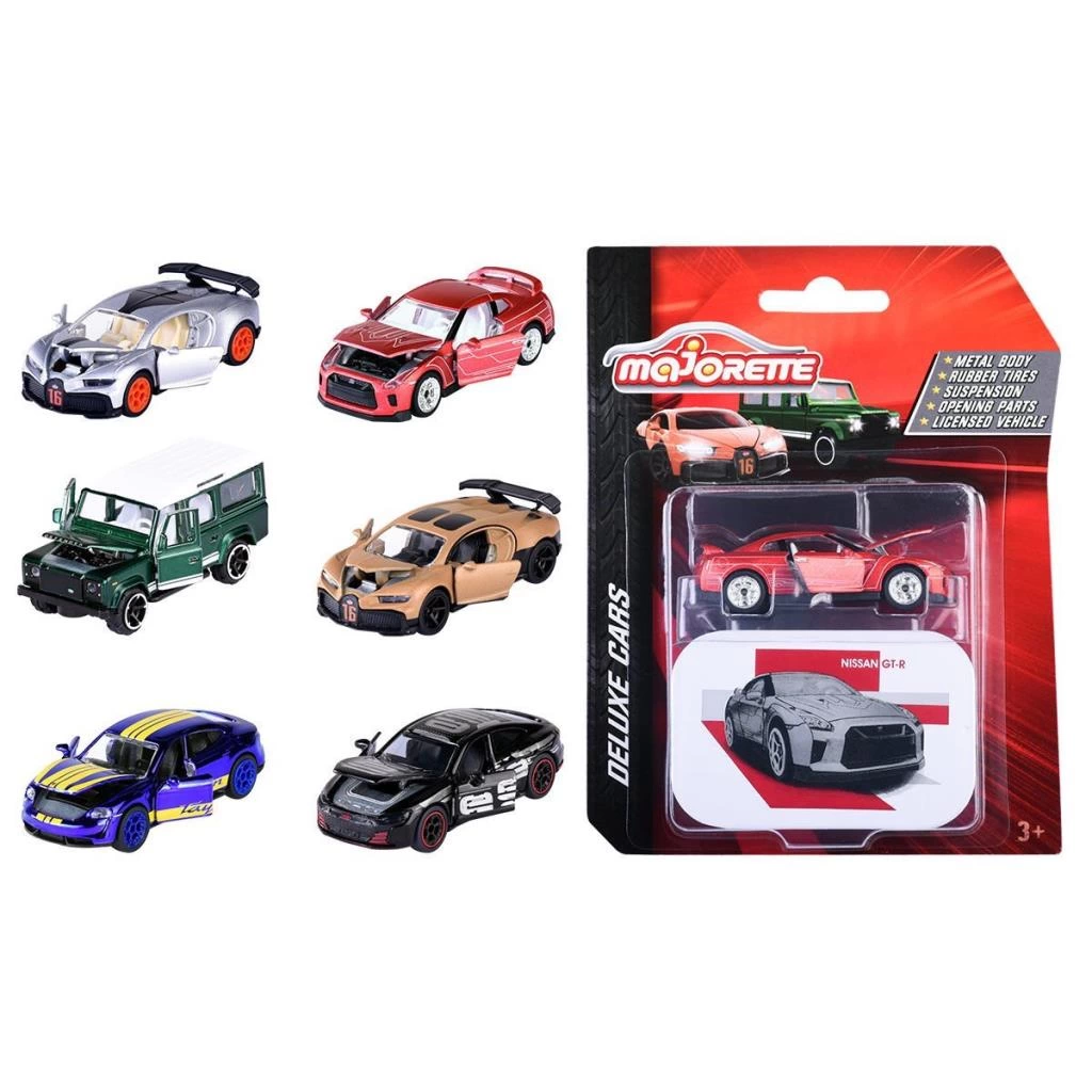 DELUXE Araç Seti 6’lı – Çocuklar İçin Eğlenceli Araba Koleksiyonu - Görsel 4