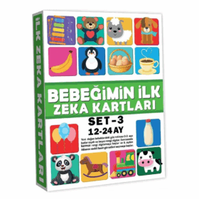 Çocuk 2212 Eğitici Kartlar 12-24 Ay Zeka Kartları  -Dıytoys