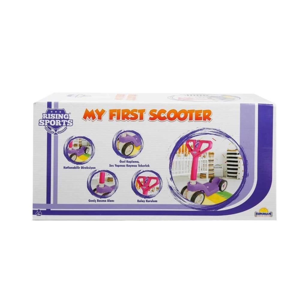 2334 Rising Sports 4 Tekerlekli My First Scooter - Görsel 4