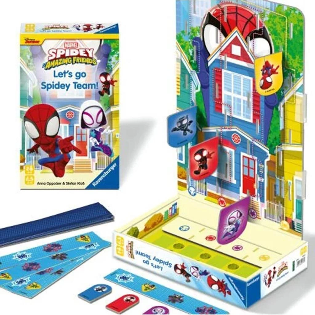 Eğitici Oyuncak 248728 Ravensburger - Spidey Takımı - Seyahat Boy Kutu Oyunu - Görsel 2