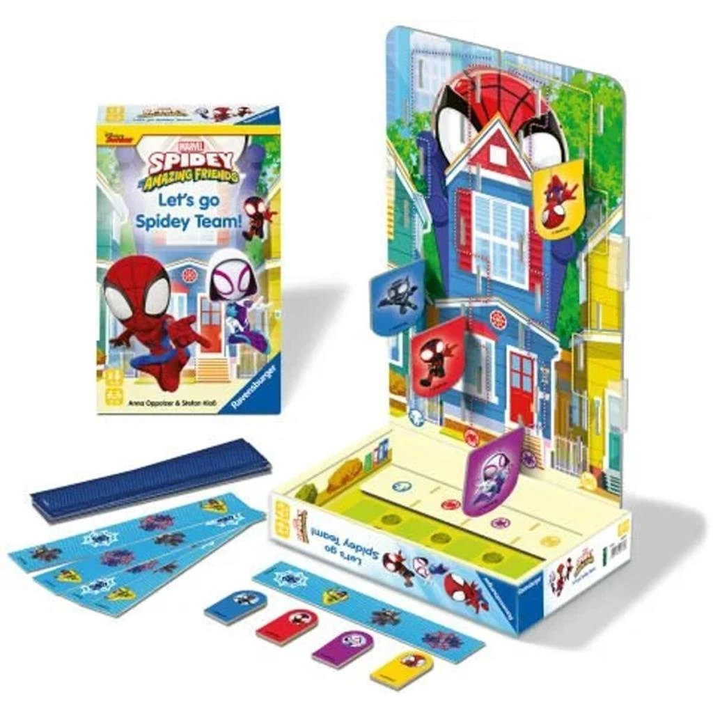 Eğitici Oyuncak 248728 Ravensburger - Spidey Takımı - Seyahat Boy Kutu Oyunu - Görsel 4