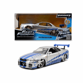 Fast & Furious 2002 Nissan Skyline 1:24, Araba Koleksiyoncuları İçin Mükemmel Model