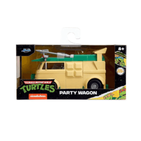 Jada Turtles Party Wagon 1 32 Çocuklar İçin Eğitici Araba Seti