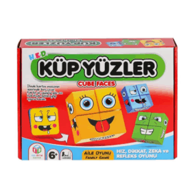 Küp Yüzler Eğitici Oyunu, Çocuklar İçin Yüz Tanıma, Hafıza Geliştiren Oyun Seti