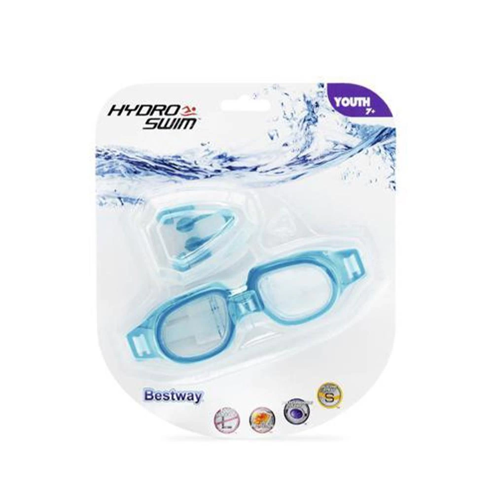 26034 Çocuk Çocuk Yüzücü Gözlüğü, Burun Mandalı ve Koruyucu Kulak Tıkacı Seti 7+ - Görsel 3