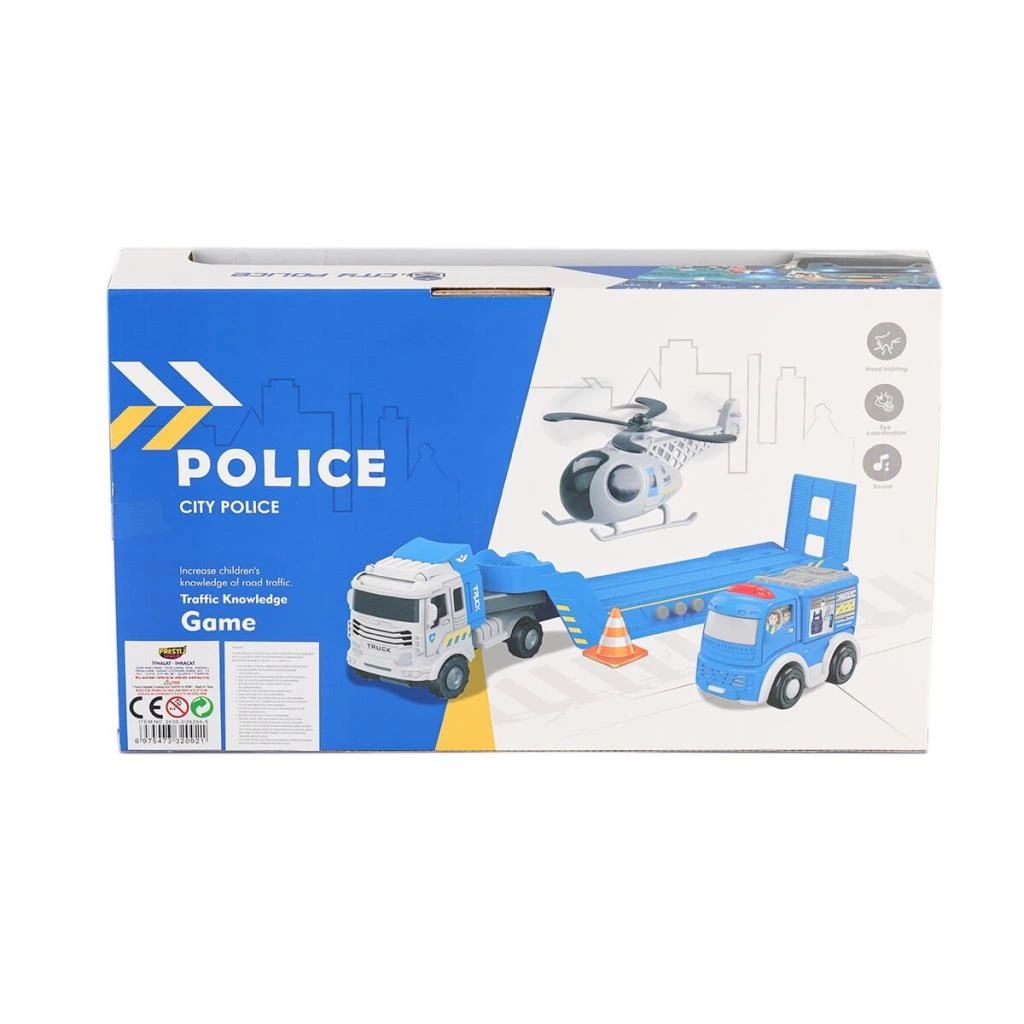 Eğitici Oyuncak 2630-3 Kutulu 4 araçlı Taşıyıcı Tır Set - Görsel 4