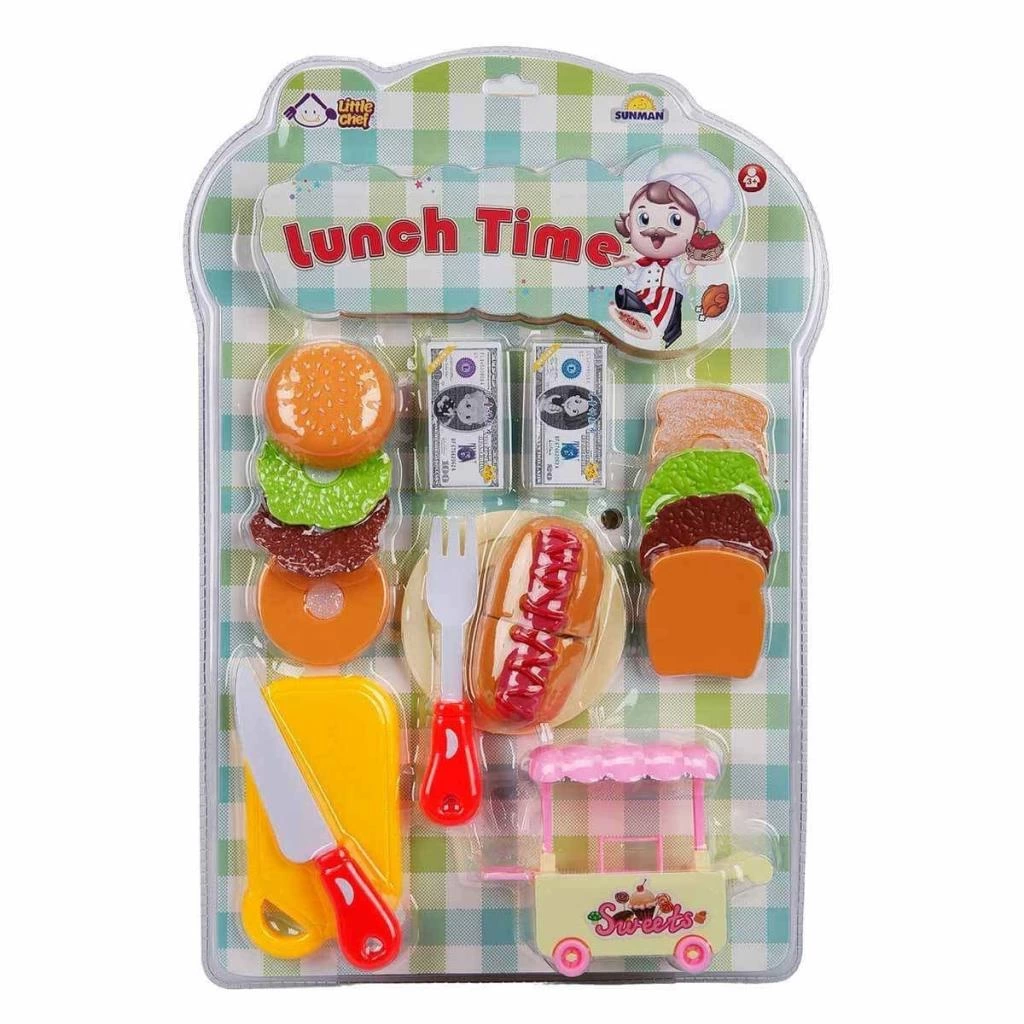 2746 Little Chef Fast Food Seti -Sunman - Görsel 2