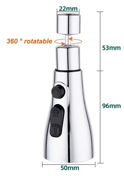 Eğitici Oyuncak 3 Fonksiyonlu Metalik Musluk Başlığı - Görsel 2