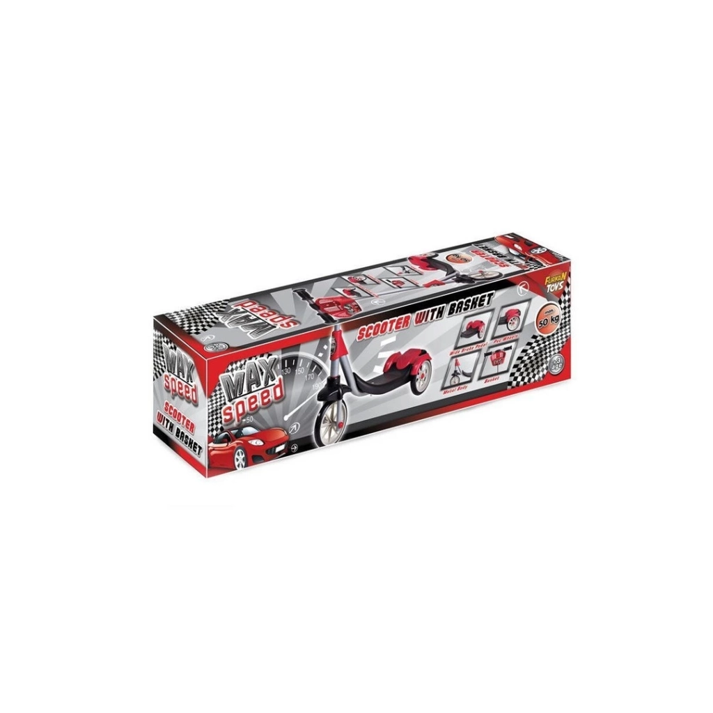 3 Tekerlekli Frenli Max Speed Scooter Hızlı ve Güvenli Kullanım - Görsel 2