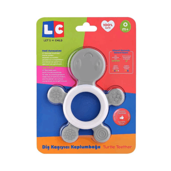 Çocuk 30772 Let's be Child - Diş Kaşıyıcı Kaplumbağa +0 ay