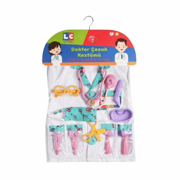 Çocuk 30896 Let's be Child - Doktor Çocuk Kostümü +36 ay