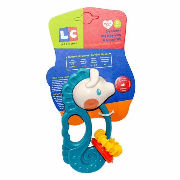 Çocuk 30930 Let's be Child - Denizatı Diş Kaşıyıcı & Çıngırak - Görsel 3