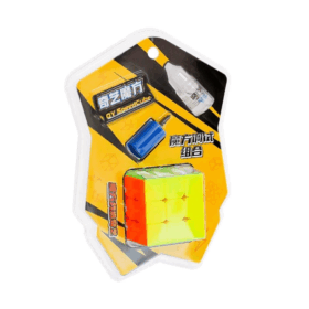Çocuk 31021 QY 3X3 Speed Küp Kartela Seti Yağ+Tornavida