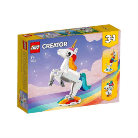 Çocuk 31140 Lego Creator Creator 3in1 - Sihirli Tek Boynuzlu At 145 parça +7 yaş