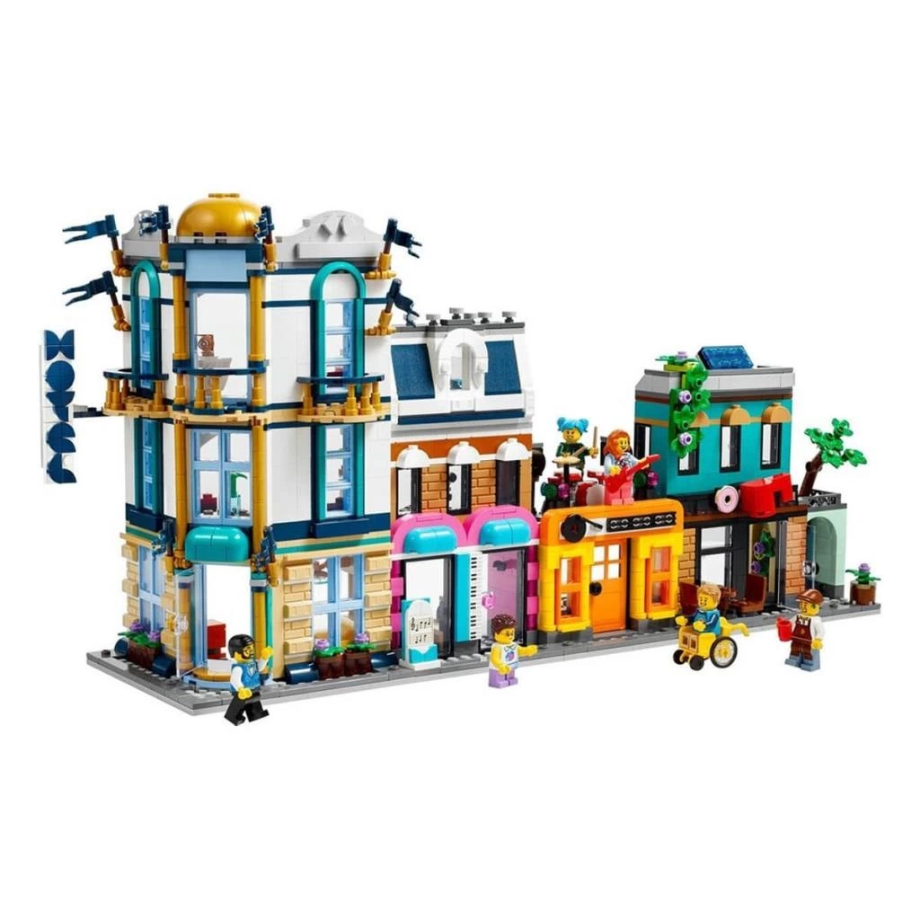 31141 Lego Creator 3ü1 arada Ana Cadde 1459 parça +9 yaş - Görsel 2