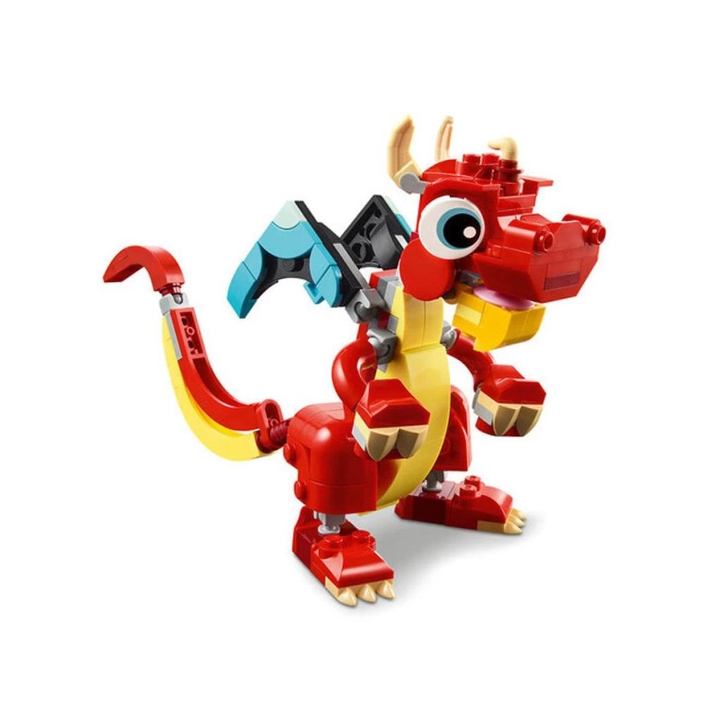31145 ® Creator 3’ü1 arada Kırmızı Ejderha 149 parça +6 yaş - Görsel 5