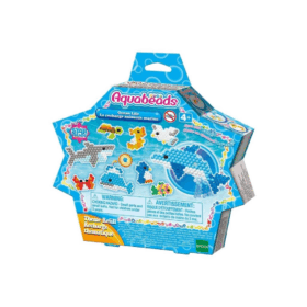 AquaBeads Okyanus Yaşamı 600 Parça Eğitici ve Yaratıcı Boncuk Yapma Seti