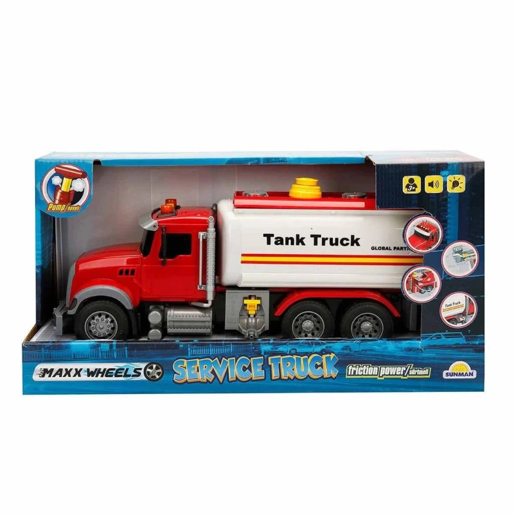 Eğitici Oyuncak 3326 Maxx Wheels Sesli ve Işıklı İtfaiye Araçları -Sunman - Görsel 2