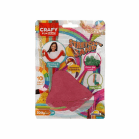 Çocuk 3602 Crafy Streç Oyun Kumu Pembe 200 g -Sunman