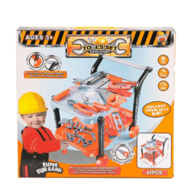 Çocuk 36778-53 Arabalı Tamir Seti 41 Parça -Karsan