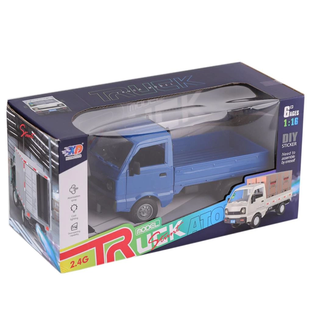 Çocuk Eğitici Oyuncak 3688-G148A Şarjlı Kumandalı Duman Atan Kamyon - Görsel 4