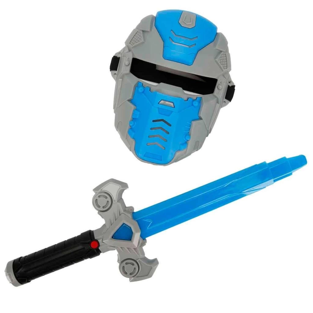 3967 Galaxy Defender Sesli ve Işıklı Maskeli Işın Kılıcı Seti -Sunman - Görsel 2