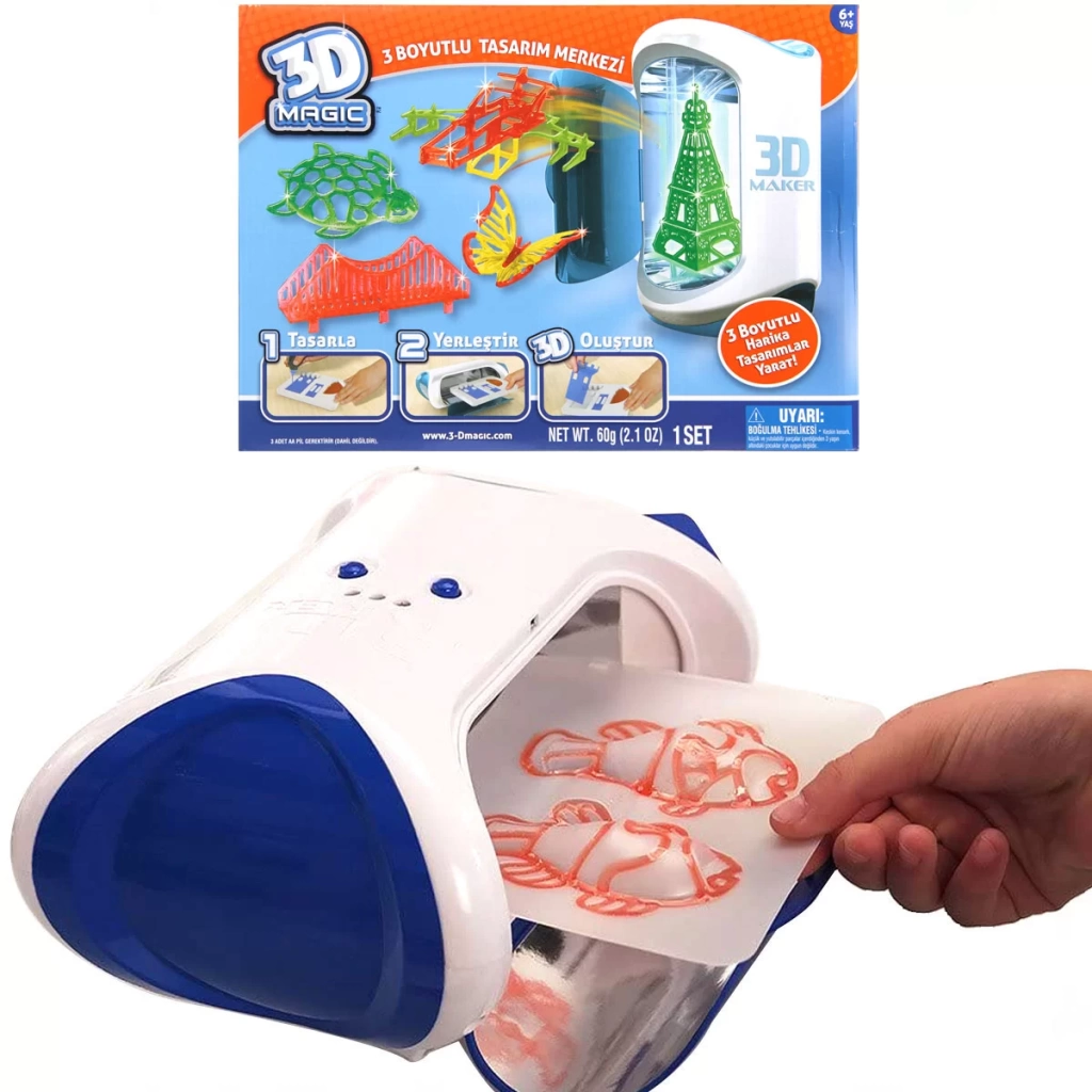 Çocuk 3D Magic 3 Boyutlu Tasarım Merkezi 81000 - Görsel 4