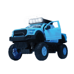 Wonstar Offroad Müzikli, Çocuklar İçin Eğlenceli Arazi Aracı Oyun Seti