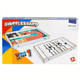 2IN1 Shuffleboard Oyunu, Çocuklar İçin Eğitici ve Eğlenceli Masa Oyunu Seti