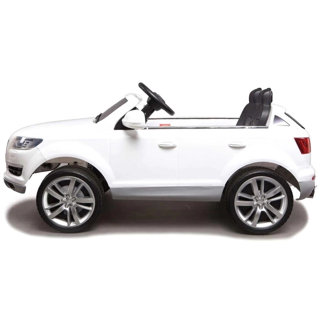 Çocuk 437 Audi Q-SUV 12V Beyaz Akülü Araba - Görsel 2