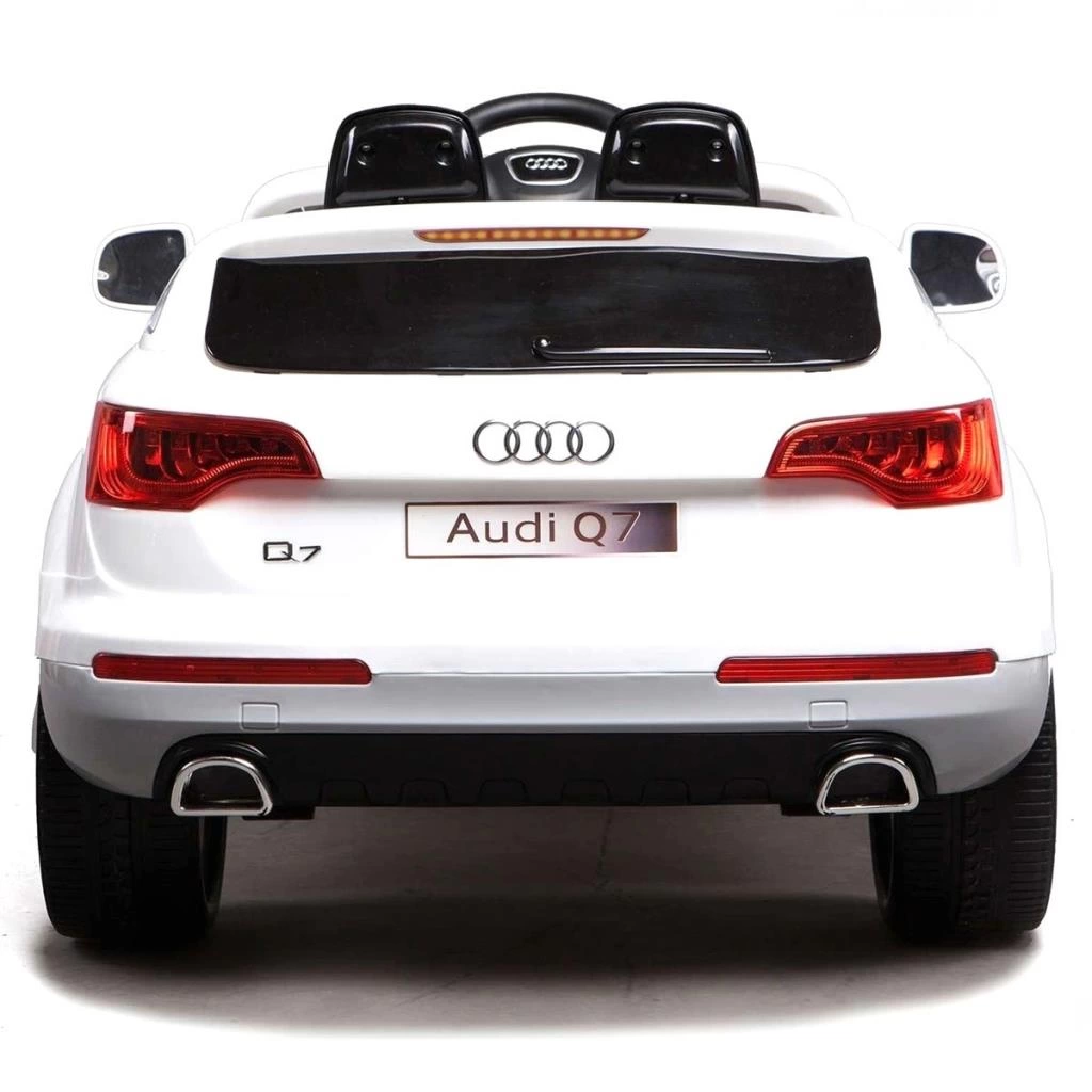 Çocuk 437 Audi Q-SUV 12V Beyaz Akülü Araba - Görsel 4