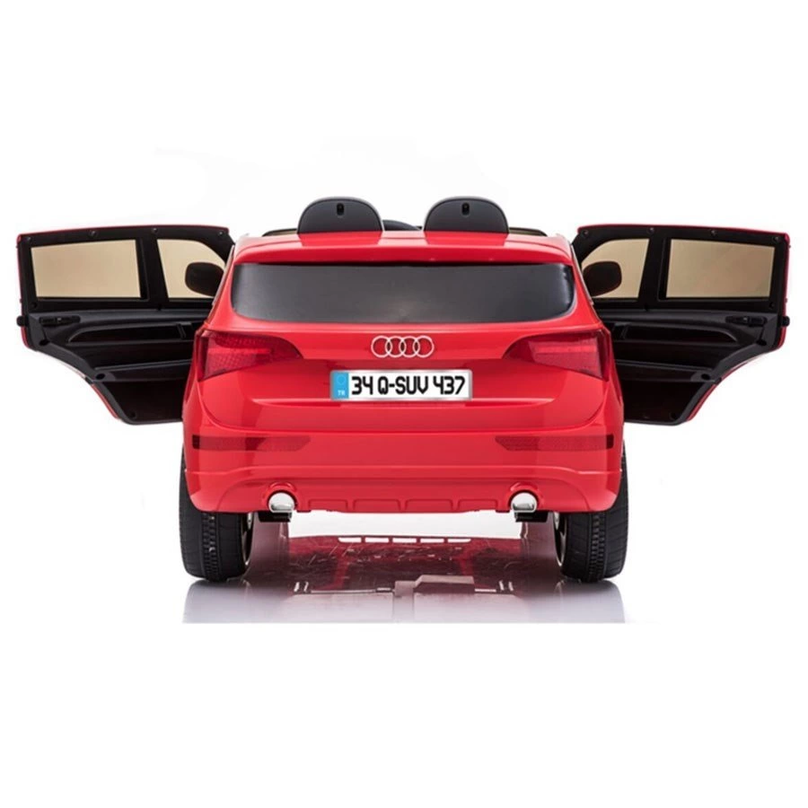 Çocuk 437 Audi Q-SUV 12V Kırmızı Akülü Araba - Görsel 3