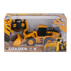 Kumandalı Sesli Işıklı Kepçe, Çocuklar İçin Eğlenceli İnşaat Seti