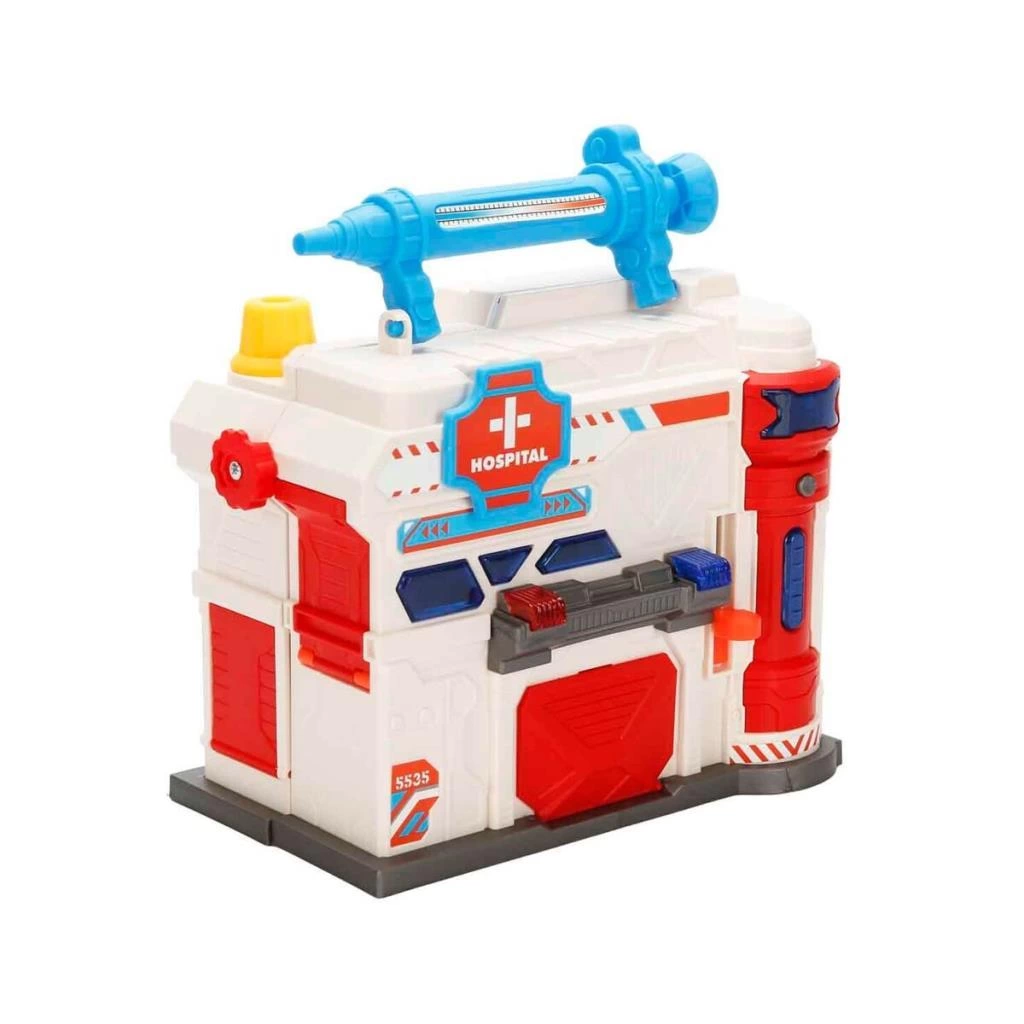 Işıklı İnşaat Garaj Seti – Çocuklar İçin İnteraktif Araç Oyunu - Görsel 5