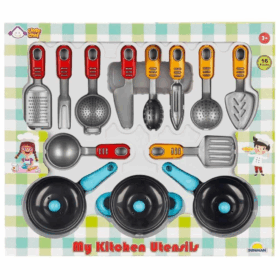 Çocuk 4681 Mutfak Gereçleri Seti 16 Parça -Sunman