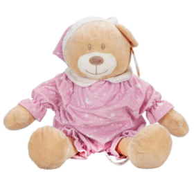 Çocuk 4761 Pijamalı Peluş Ayı 30 cm -Sunman