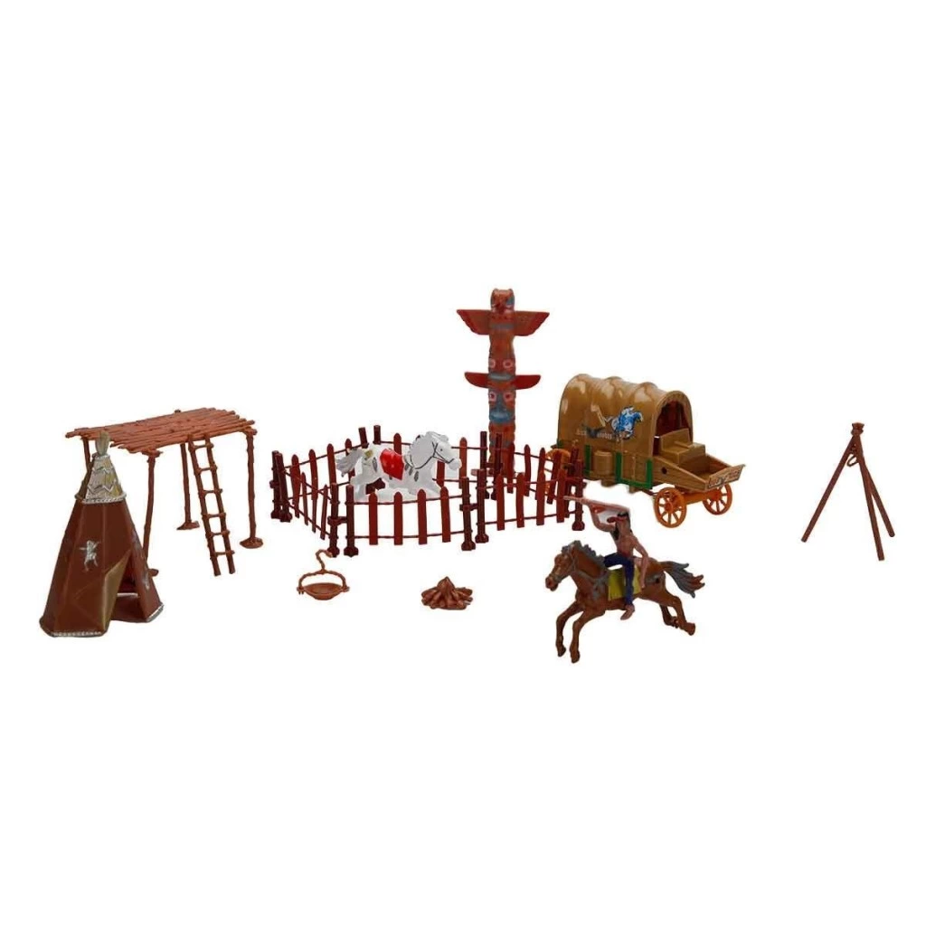 Eğitici Çocuk 4961 SUN-RST-WES-KOVBOY OYUN SET POŞETLİ KRTL 3A - Görsel 2