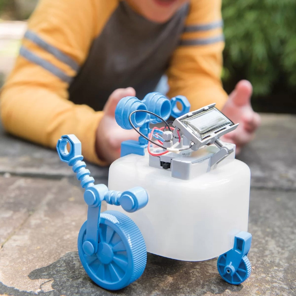 Çocuk 4M Hibrit Solar ve Motorlu Robot Araç Kiti - Görsel 2