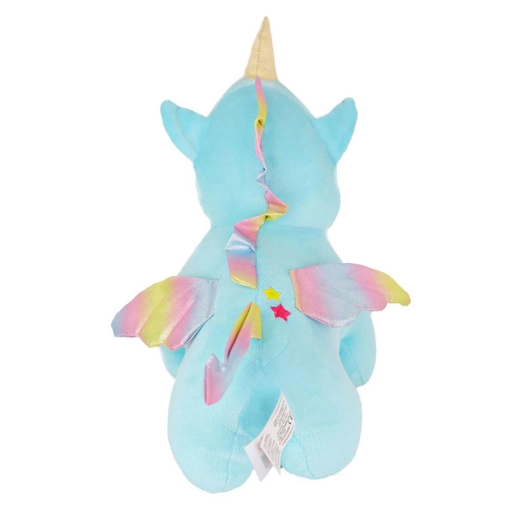 Kadife Mavi Unicorn – Masalsı ve Yumuşak Peluş Oyuncak - Görsel 2