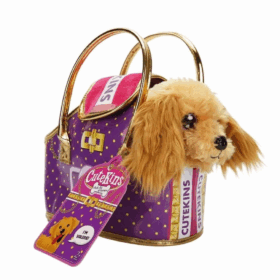 Çocuk 50585 Cutekins Taşıma Çantalı Peluş Köpek -Sunman