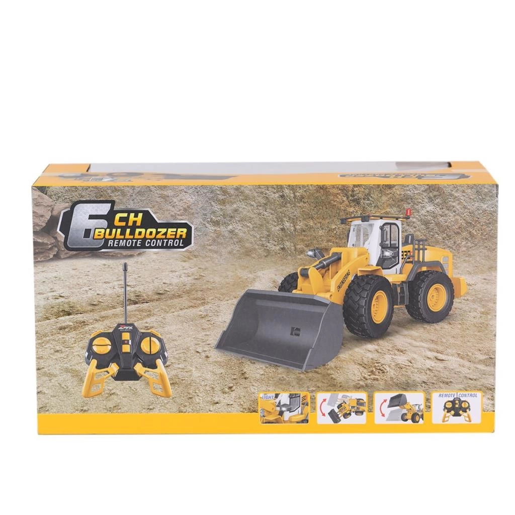 Çocuk Eğitici Gelişim 5088 SUN-1:24 IŞIKLI USB ŞARJZLI UZAKTAN KUMANDALI BULDOZER - Görsel 2