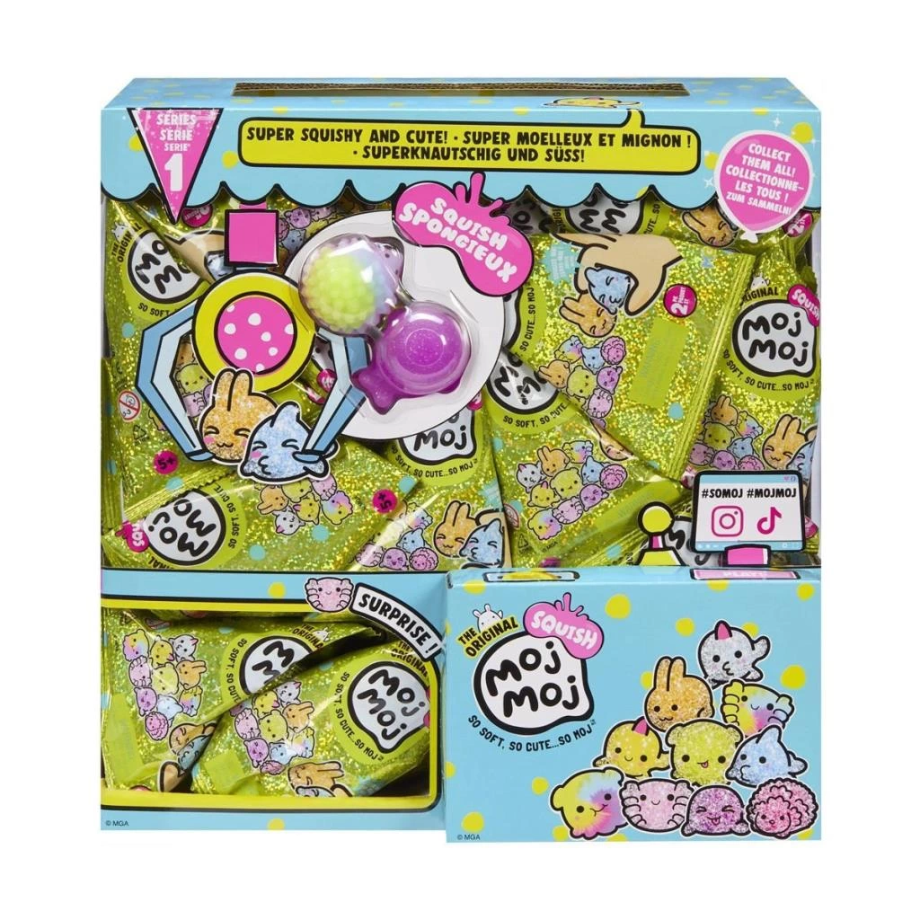 Moj Moj Squish S1 Yumuşak ve Eğlenceli Stres Atma Oyuncakları - Görsel 5