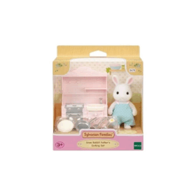 Çocuk 5678SylvanianFamiliesKarTavşanıBabanınYemekPişirmeSeti+3yaş