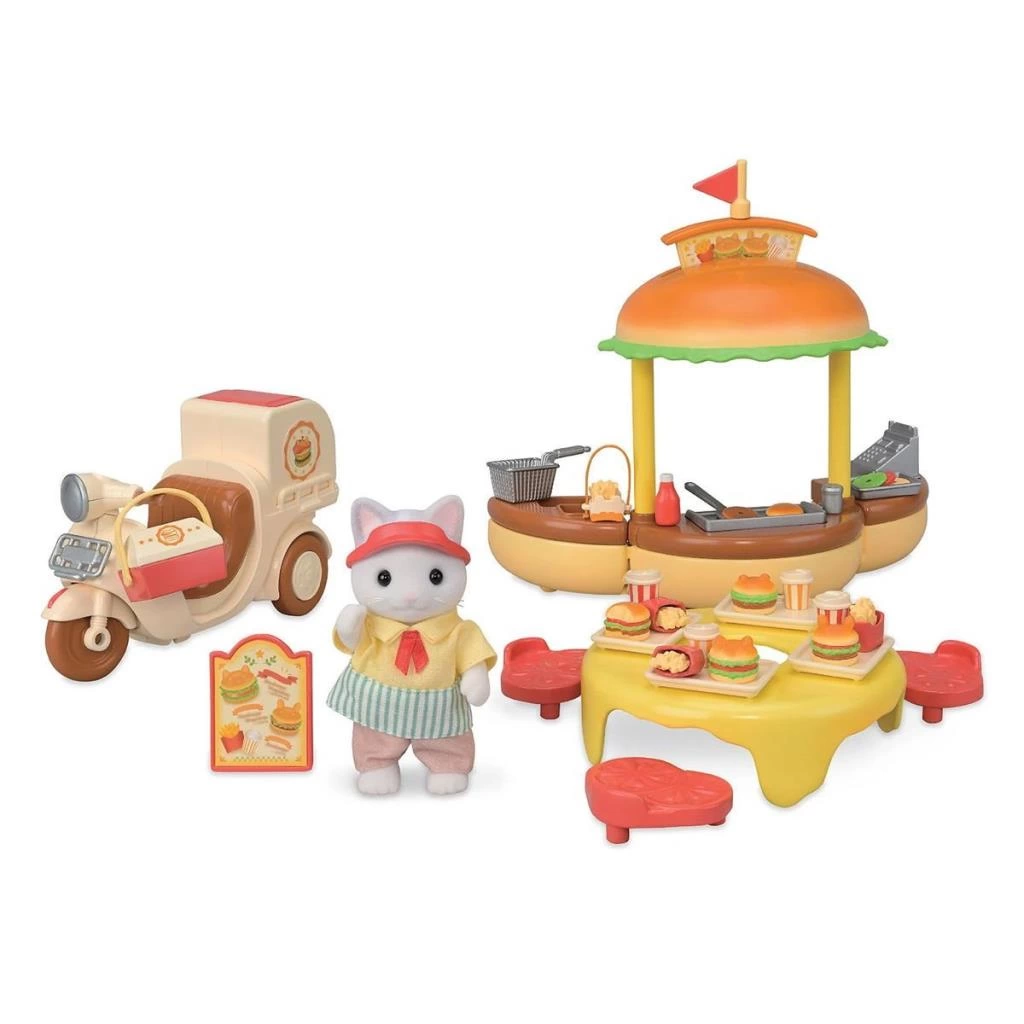5757 Sylvanian Families Hamburger Standı +4 yaş - Görsel 2