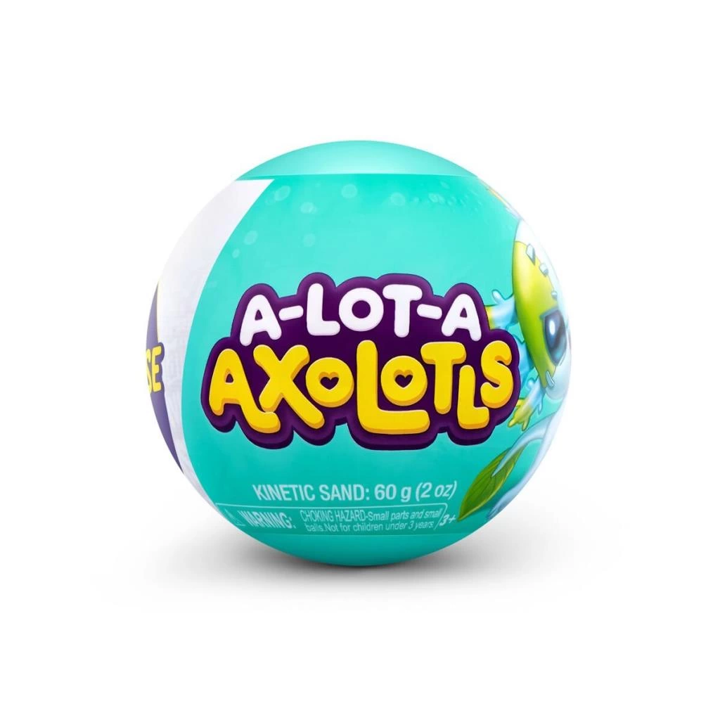 Sürprizlerle Dolu Renkli Axolotls Karakter Figürü Paketi