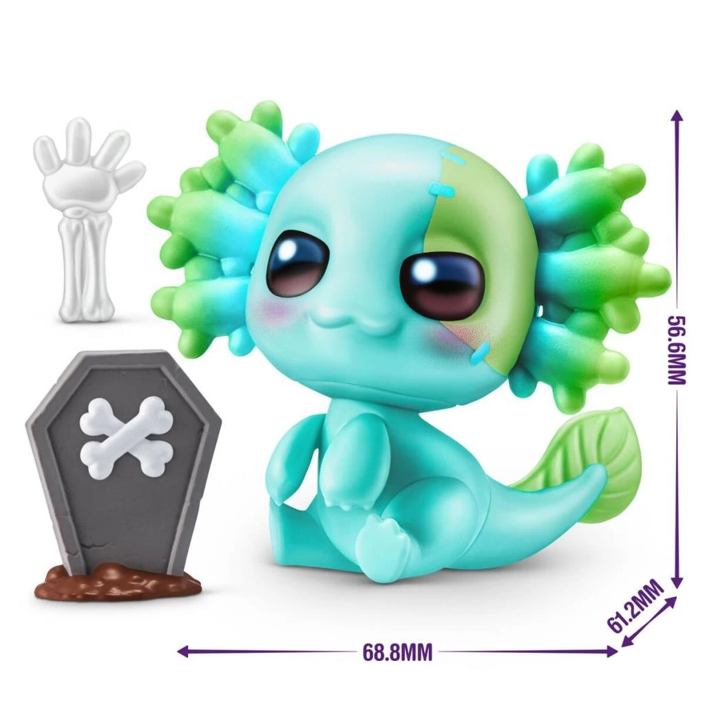 Sürprizlerle Dolu Renkli Axolotls Karakter Figürü Paketi - Görsel 5