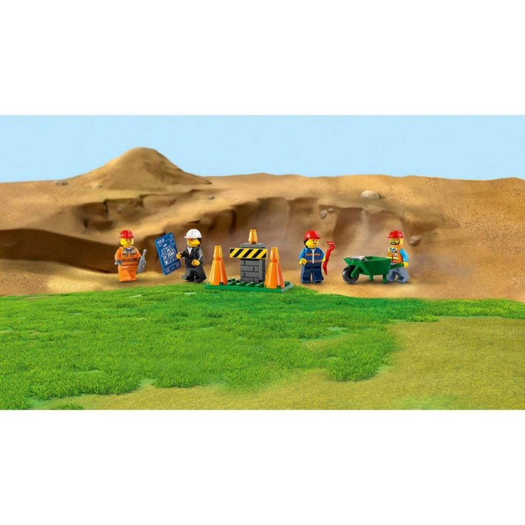 60391 Lego City - İnşaat Kamyonları ve Yıkım Gülleli Vinç 235 parça +4 yaş - Görsel 3